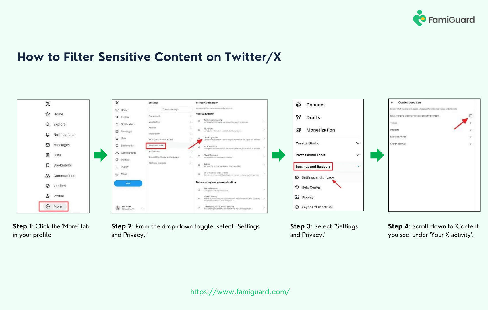 How to Filter Sensitive
    Content on Twitter or X
