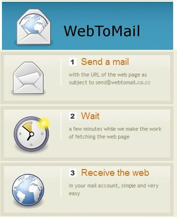 web2mail