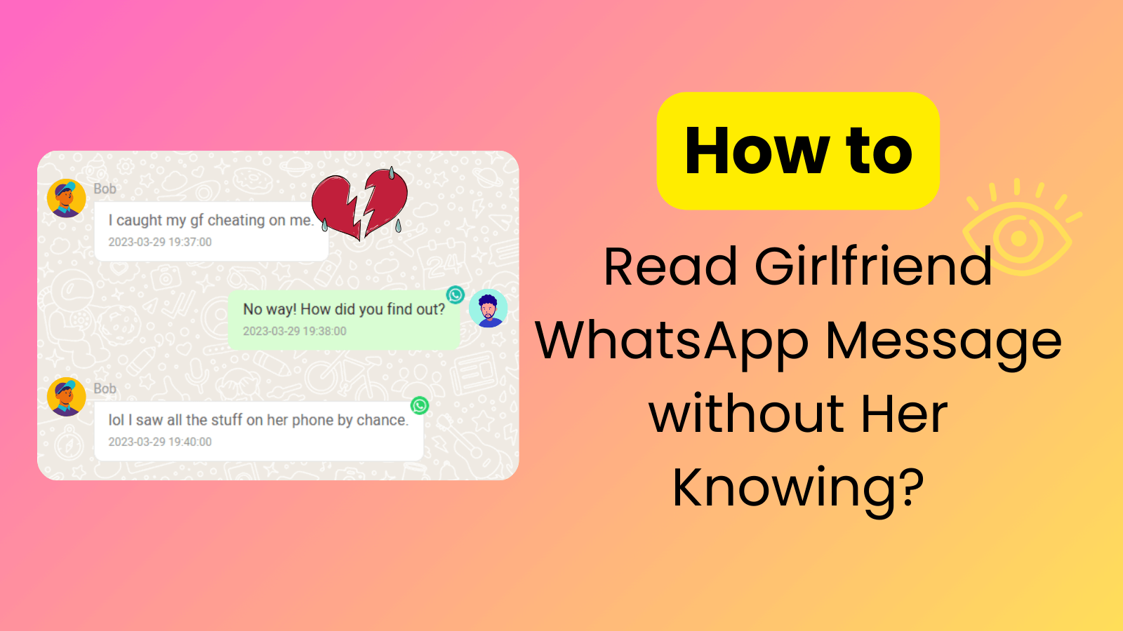 read girlfriend whatsapp message without her knowing