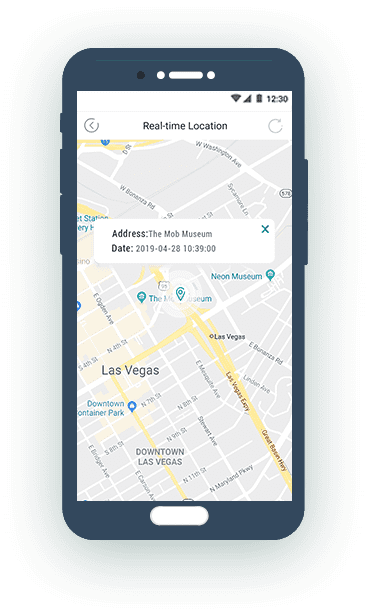 location history tracking with  famiguard