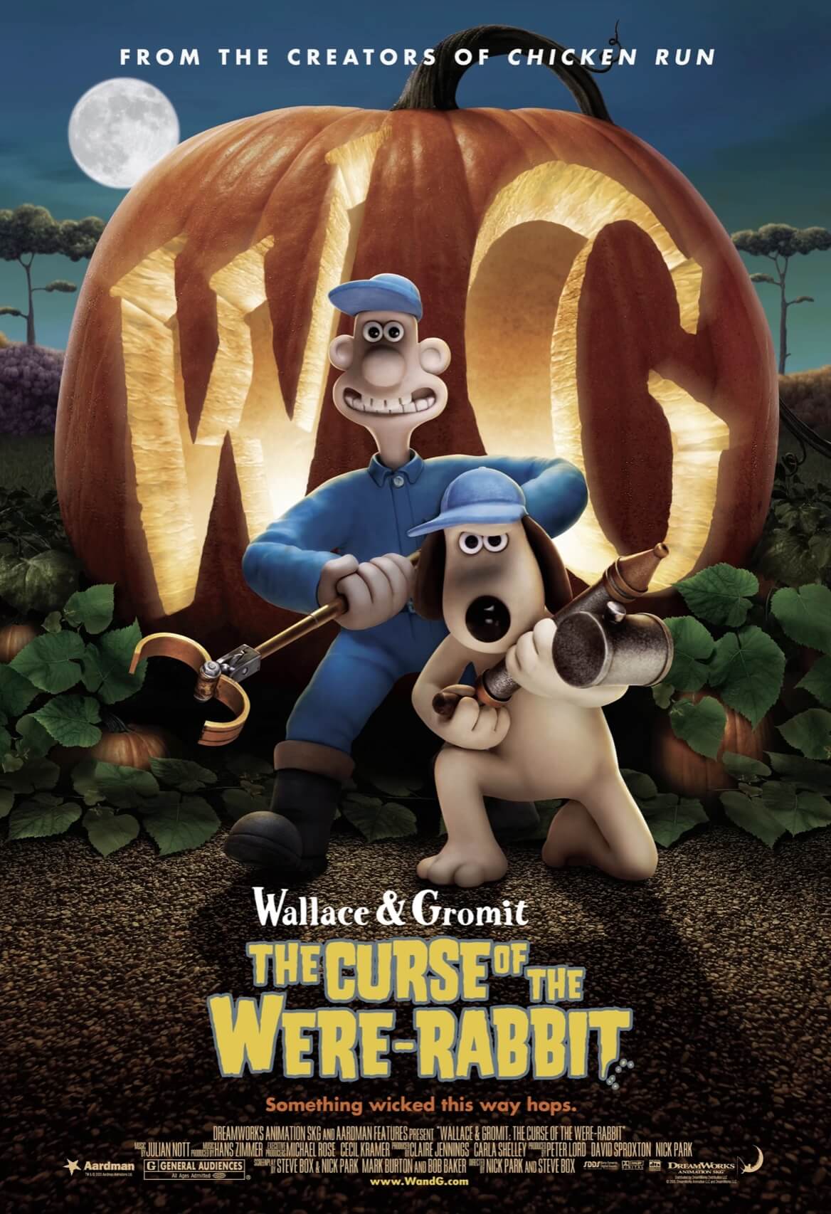 Wallace and Gromit: The Curse of the
      Were-Rabbit