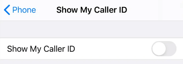 Caller Id In Settings Iphone 