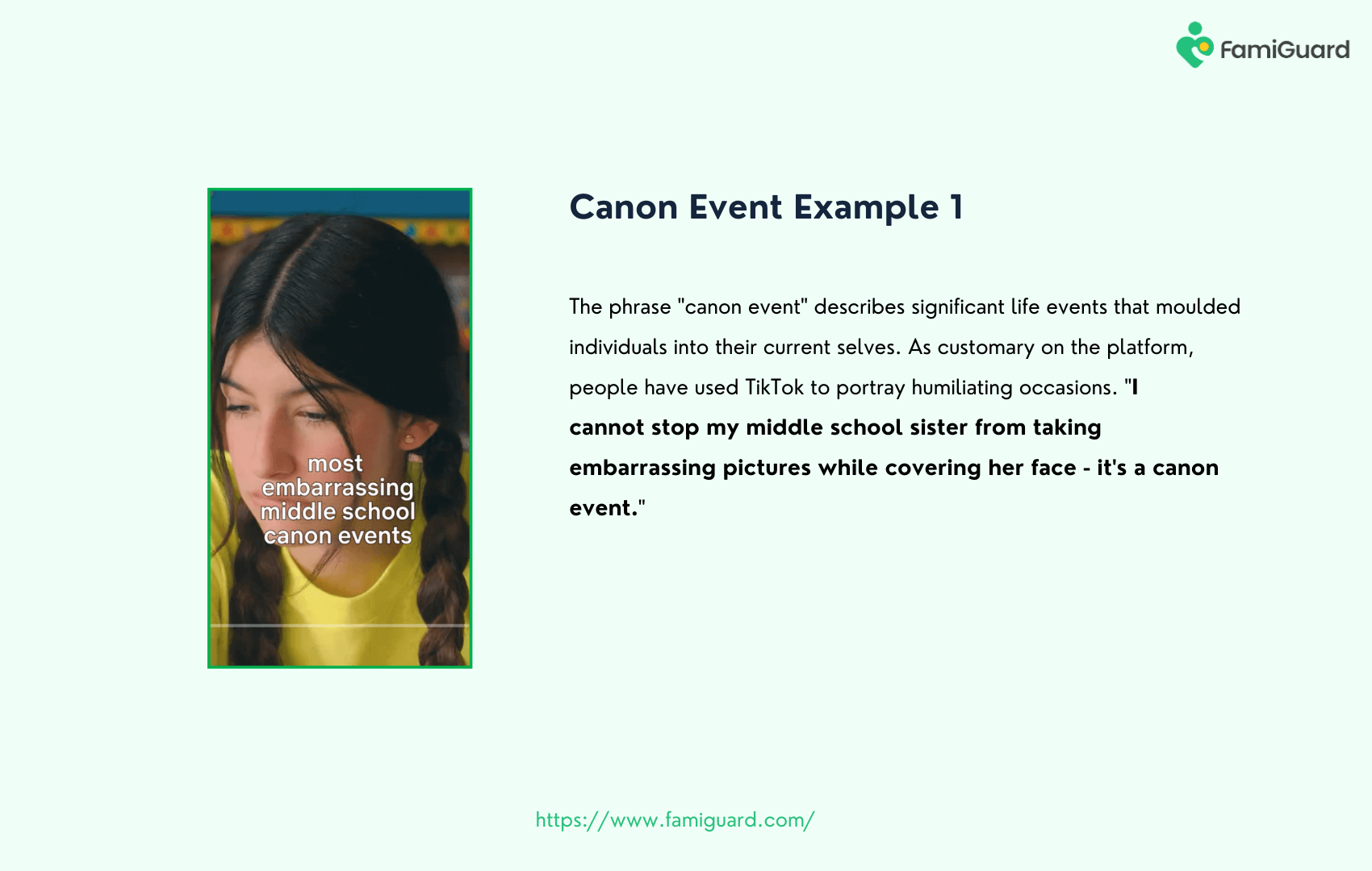 Canon
    Event TikTok Example 1