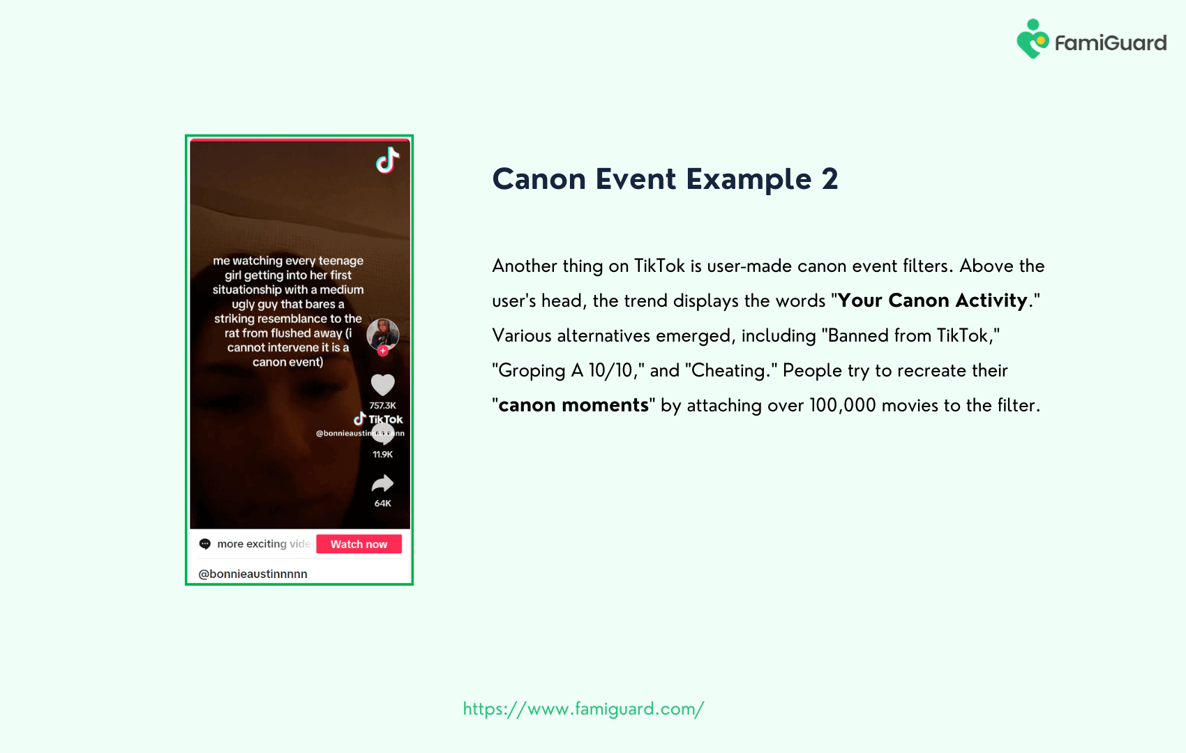Canon
    Event TikTok Example 2