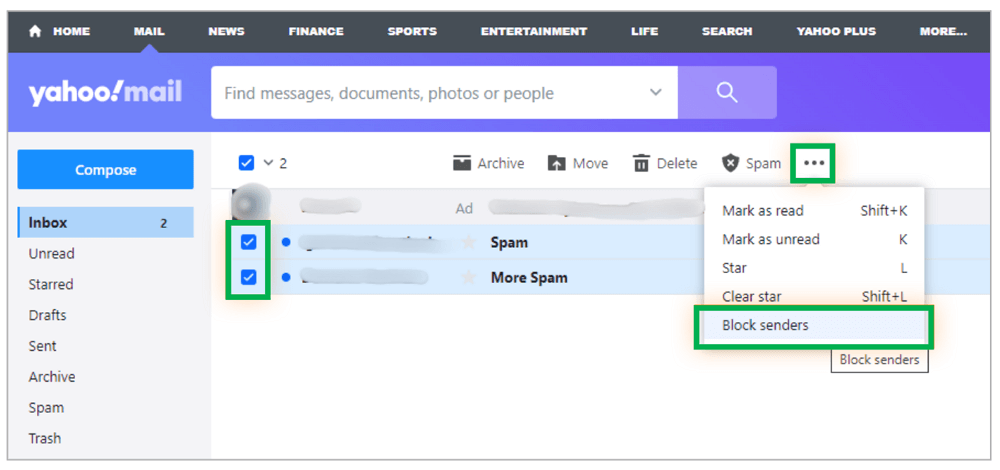How to Block Porn Email on Yahoo Mail