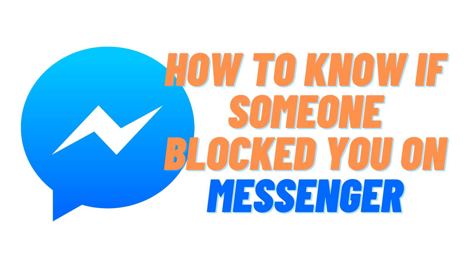 How To Know If You Are Blocked On Messenger 2024 - Liz Sarita