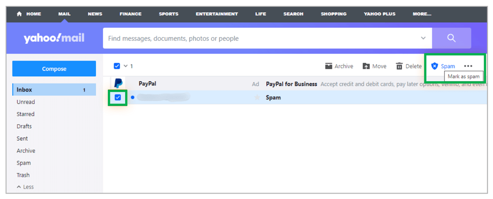 How to Report Porn Email on Yahoo Mail
