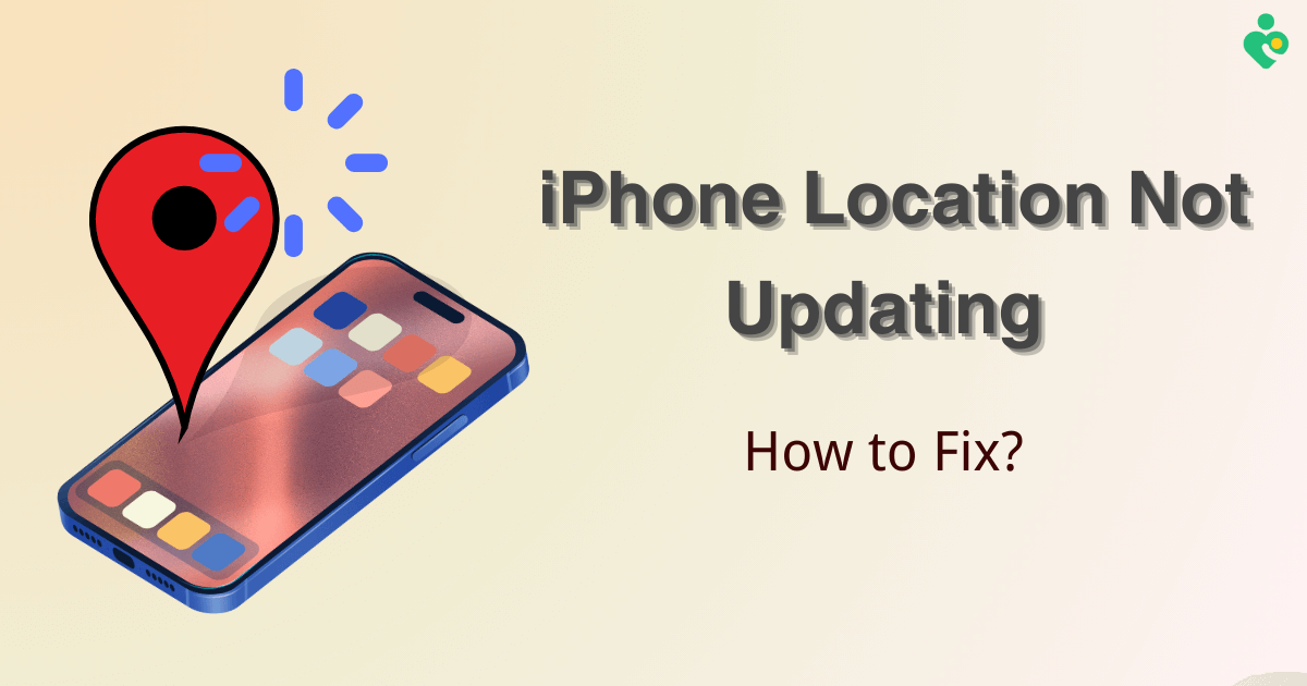 iPhone location not updating