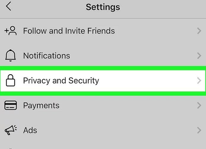 privacy and security on instagram