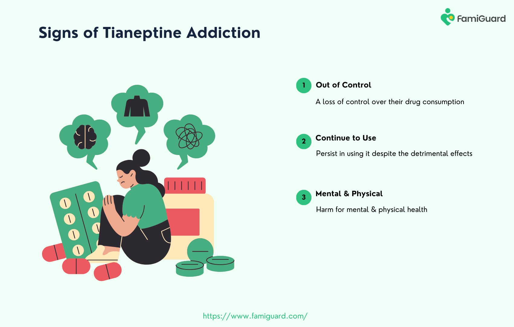 Signs of Tianeptine
              Addiction