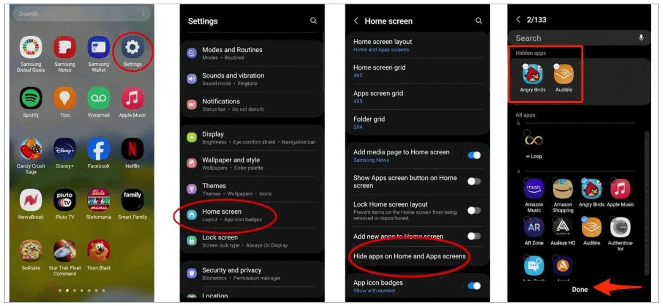 Use Built-in Settings to Hide Apps on Android