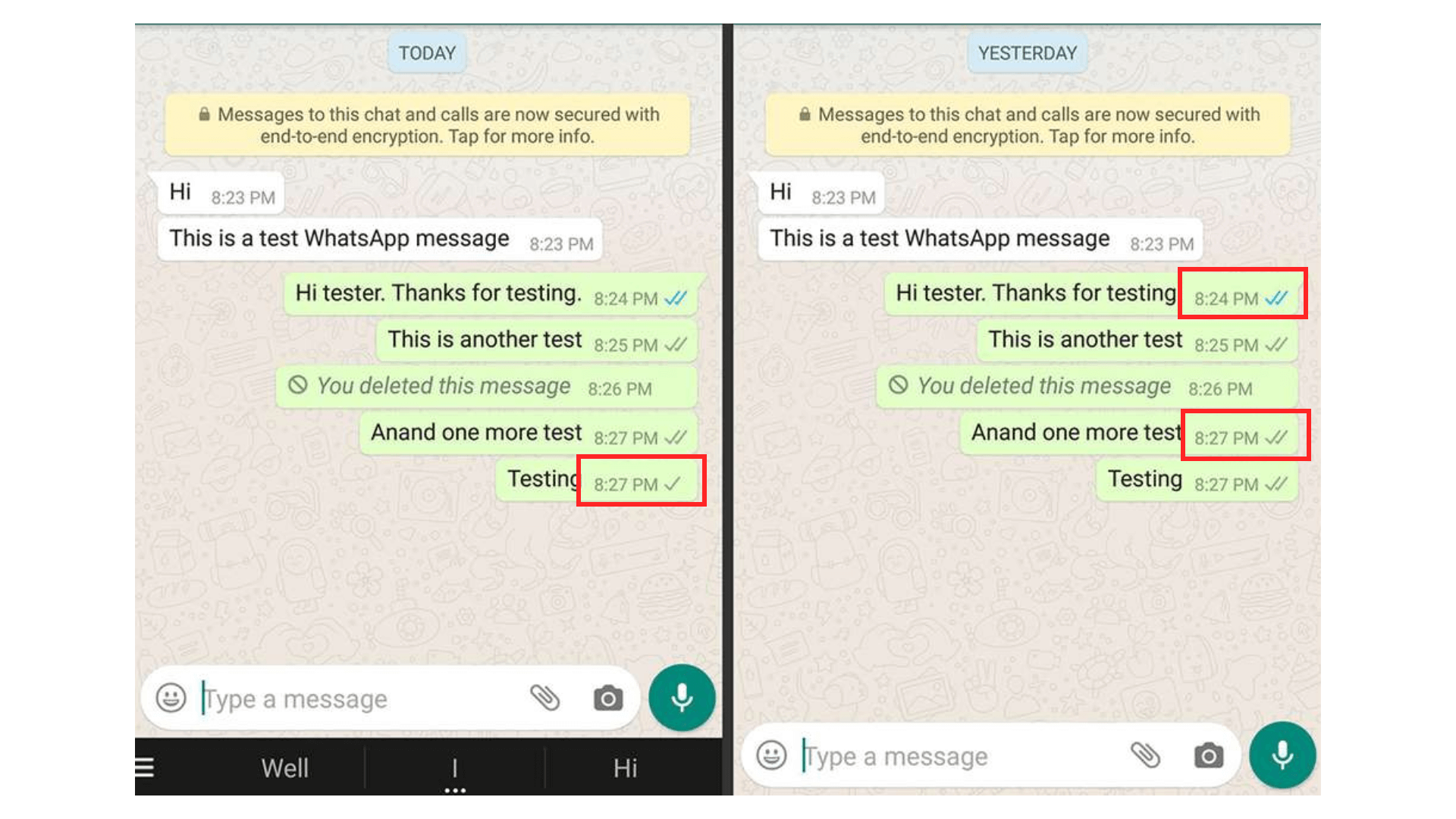 check whatsapp number is active or not by checking read receipt