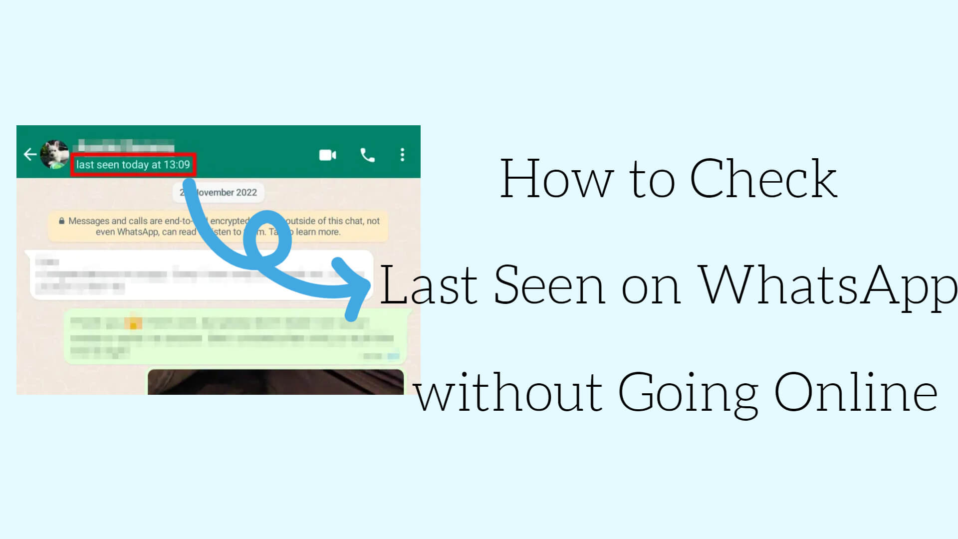 how to check last seen on whatsapp without going online