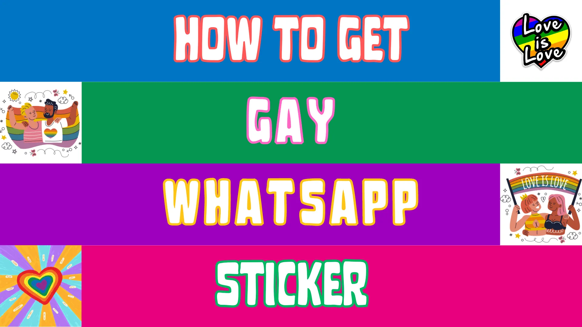 gay sticker pack whatsapp