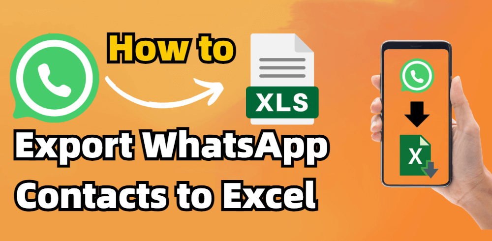 how to export whatsapp contacts to excel