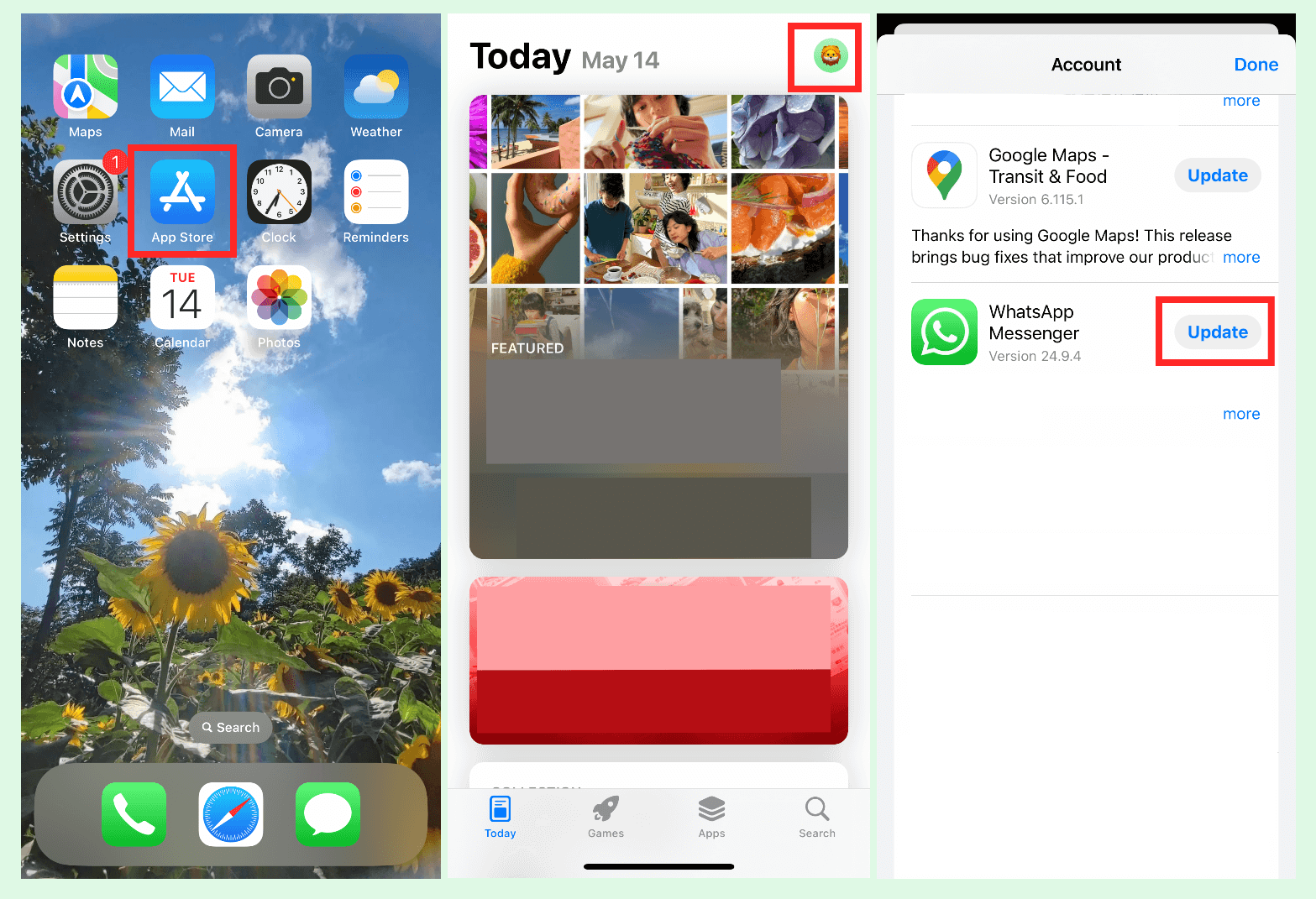 update whatsapp on ios devices