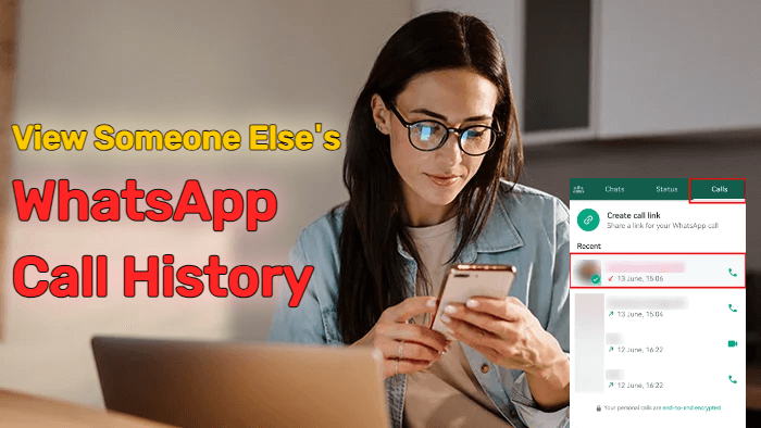 how to view whatsapp call history