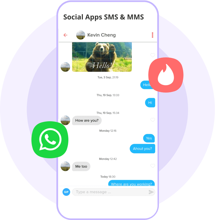 Social Apps SMS & MMS