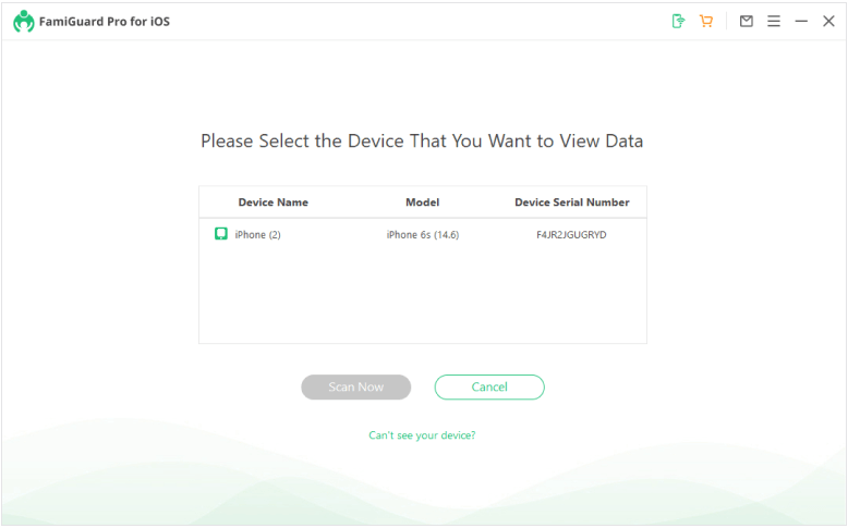 device recognized over wifi