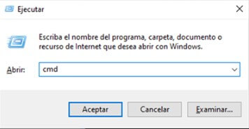 Suorita CMD Windowsissa