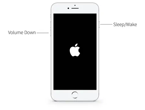 iPhone 7:n vaikea uudelleenkäynnistys