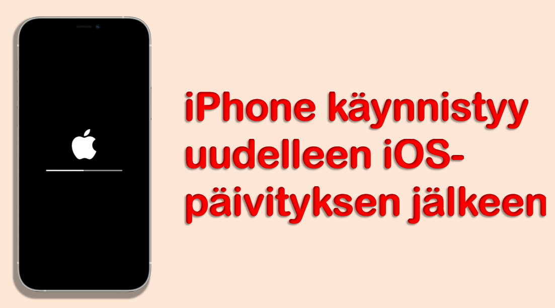 Kuinka korjata iPhone käynnistää itsensä uudelleen iOS-päivityksen jälkeen?