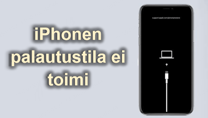 7 tapaa korjata iPhonen/iPadin palautustila, joka ei toimi [Videovinkki]