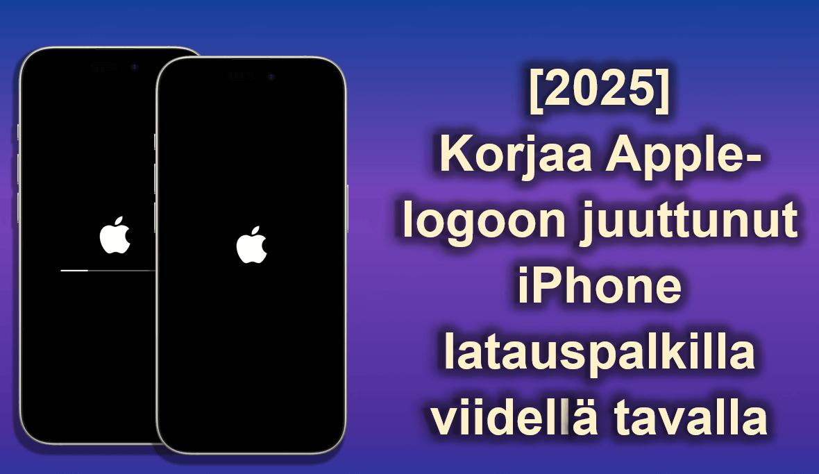[2025] Korjaa Apple-logoon juuttunut iPhone latauspalkilla viidellä tavalla