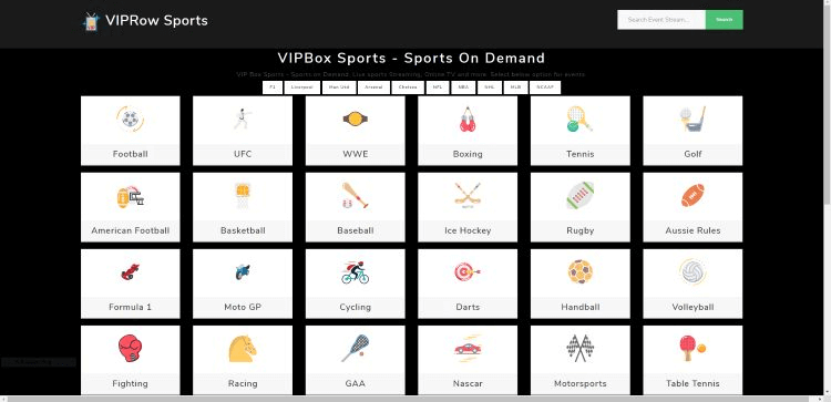 VIPRow Sports