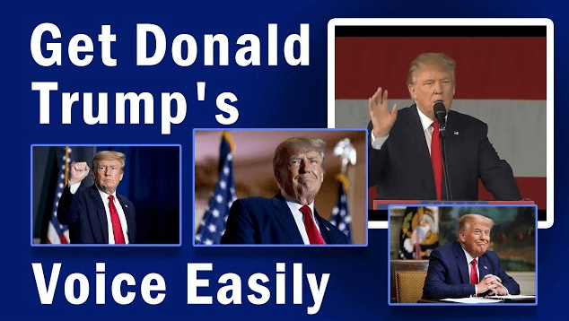 donald trump ai voice generator tutrial