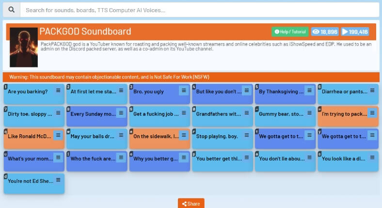 IShowSpeed Soundboard