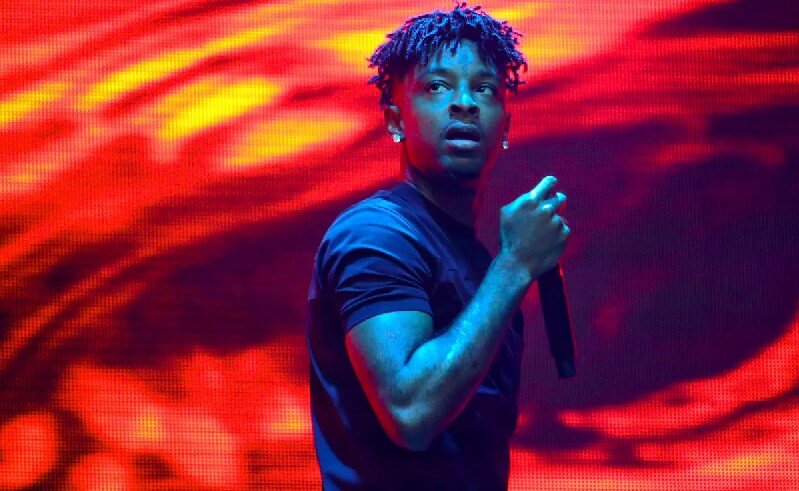 Download 21 Savage, American Rapper and Record Producer