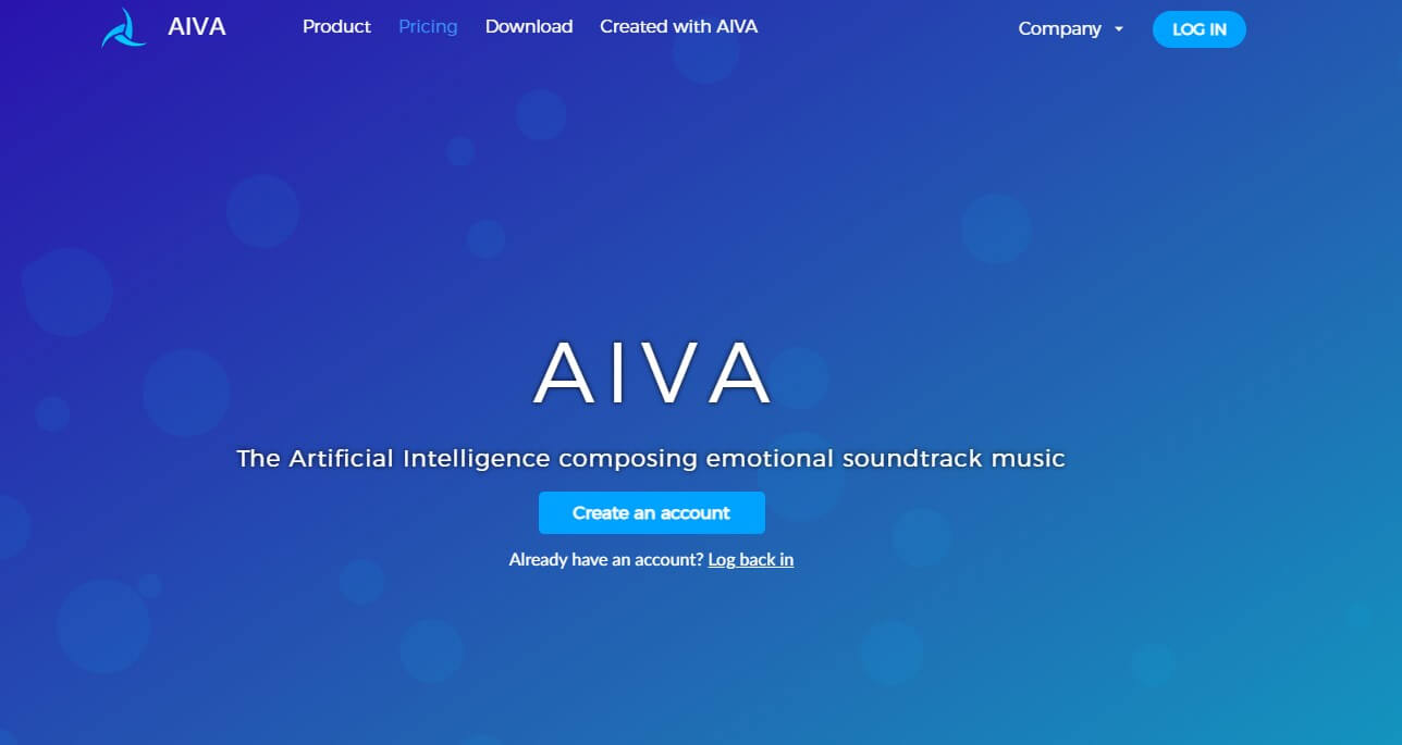 AIVA-website