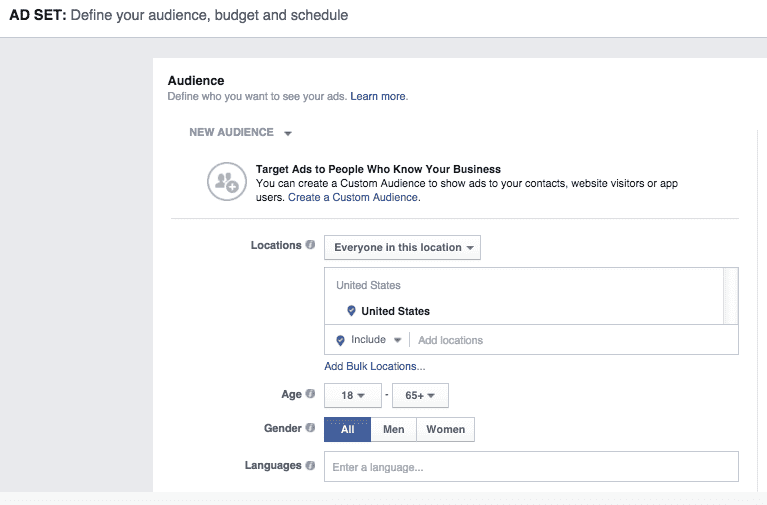 Audience of Facebook Video Ads 