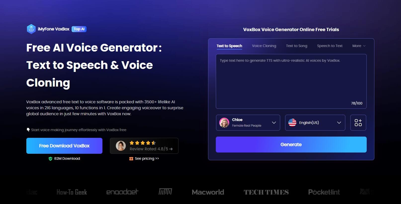 ai voice generator free spanish