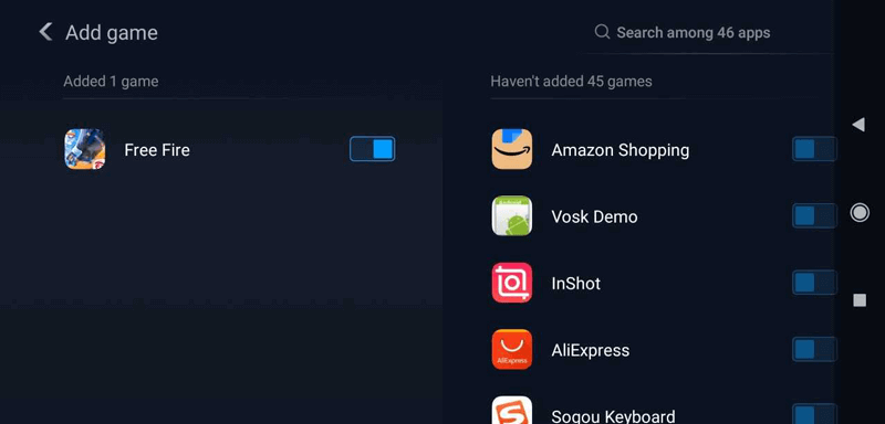 add Free Fire Game to change voice