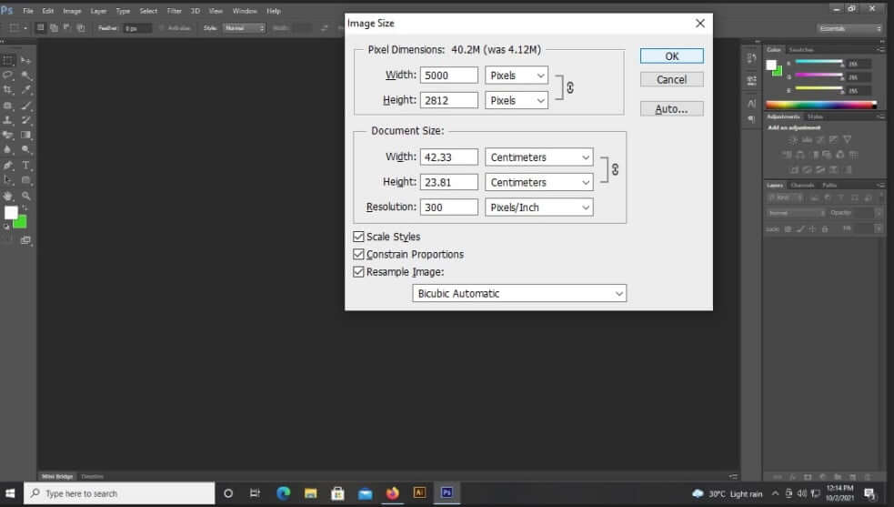 adobe photoshop new resolution feature