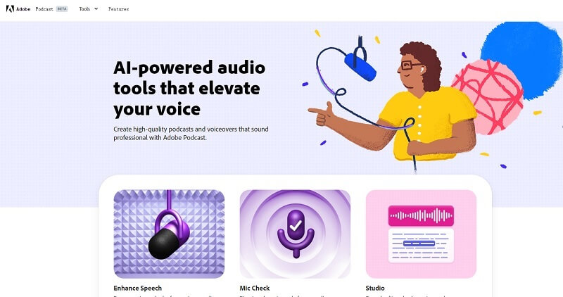 adobe podcast ai tools