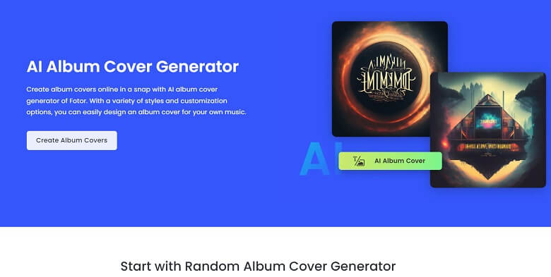 AI Album Cover Generator: Make Album Cover Art for Your Music