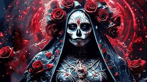 ai generated santa muerte