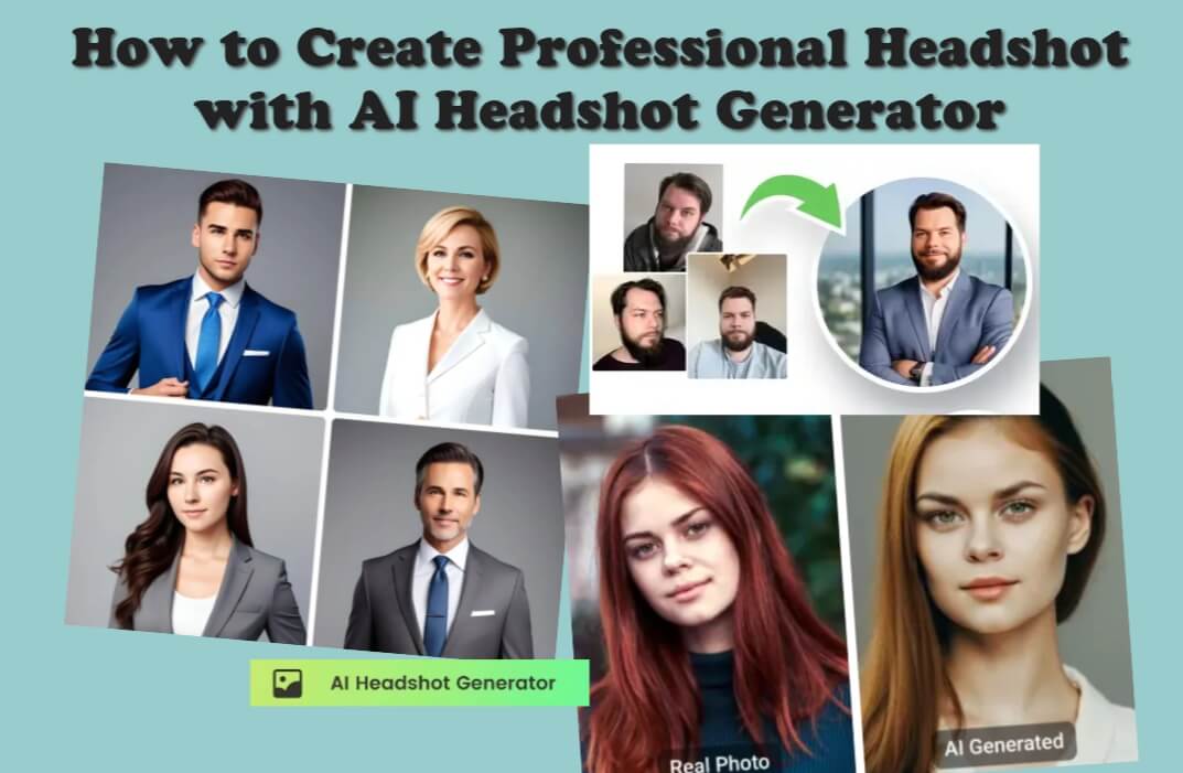 4 Best AI Headshot Generators to Free Create Professional Headshot [2024]