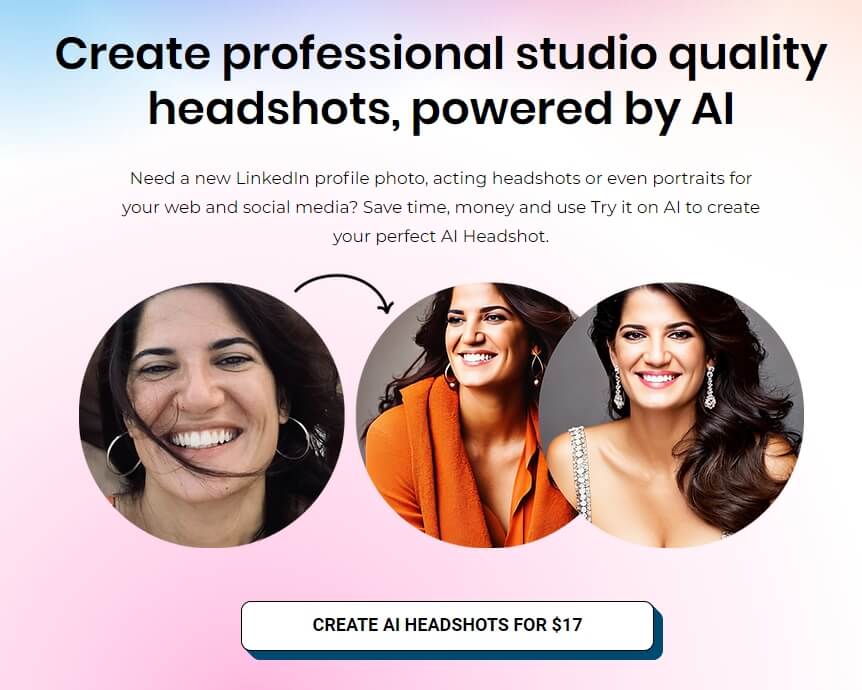 4 Best AI Headshot Generators to Free Create Professional Headshot [2024]