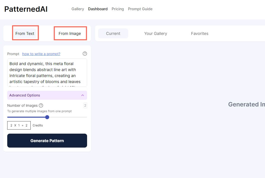 patterned.ai step 2