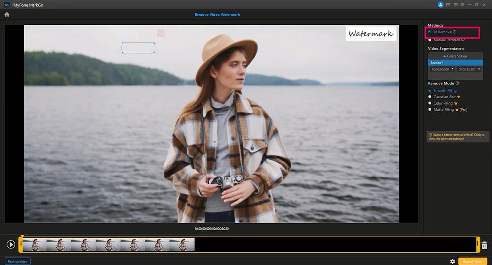ai-remove-video-watermark-using-markgo