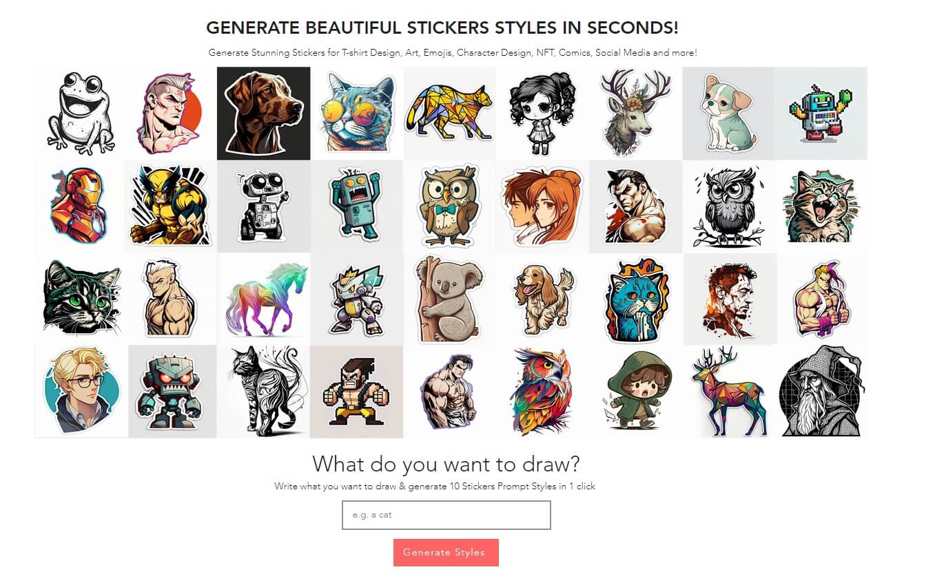 AI Sticker Generator How to Make Stunning Stickers with AI [Free & Fast]