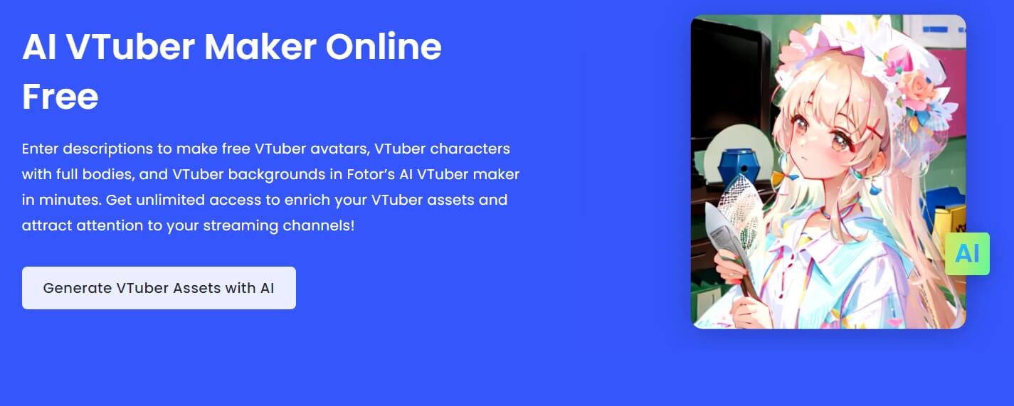 Top 5 Vtuber Makers to Make Vtuber Avatar Easily and Fast