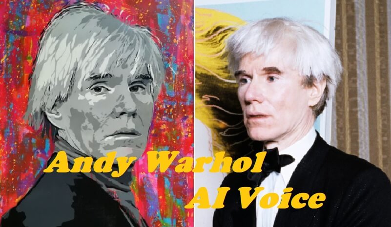 andy warhol ai voice