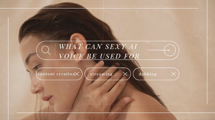 applications of sexy ai voice
