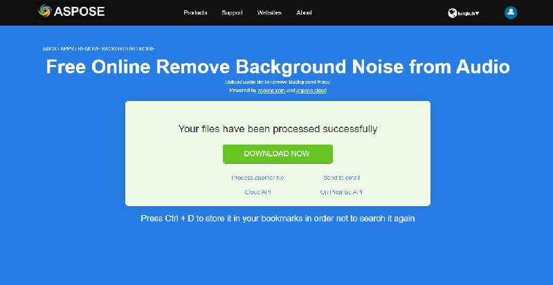 Online noise discount cancellation in audio