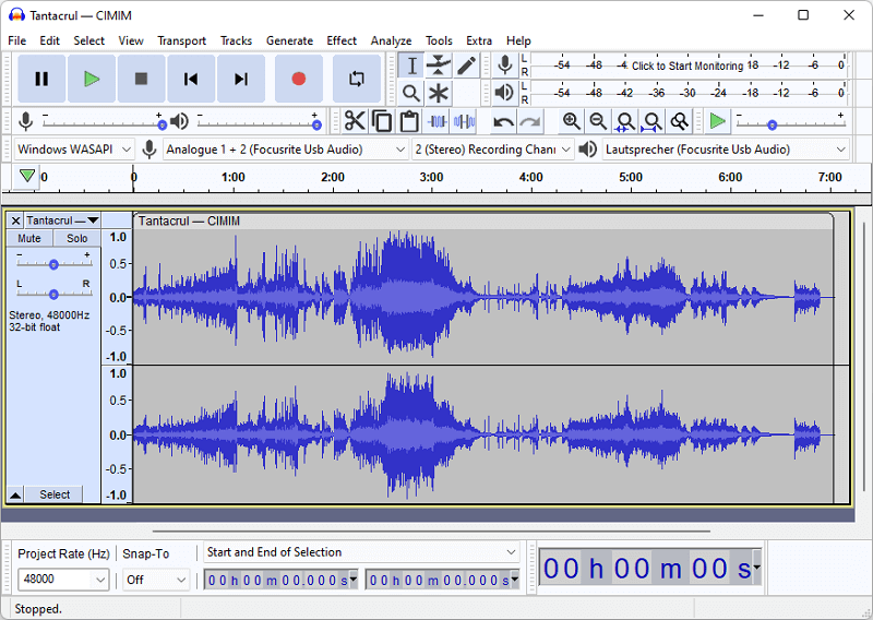 audacity voice changer